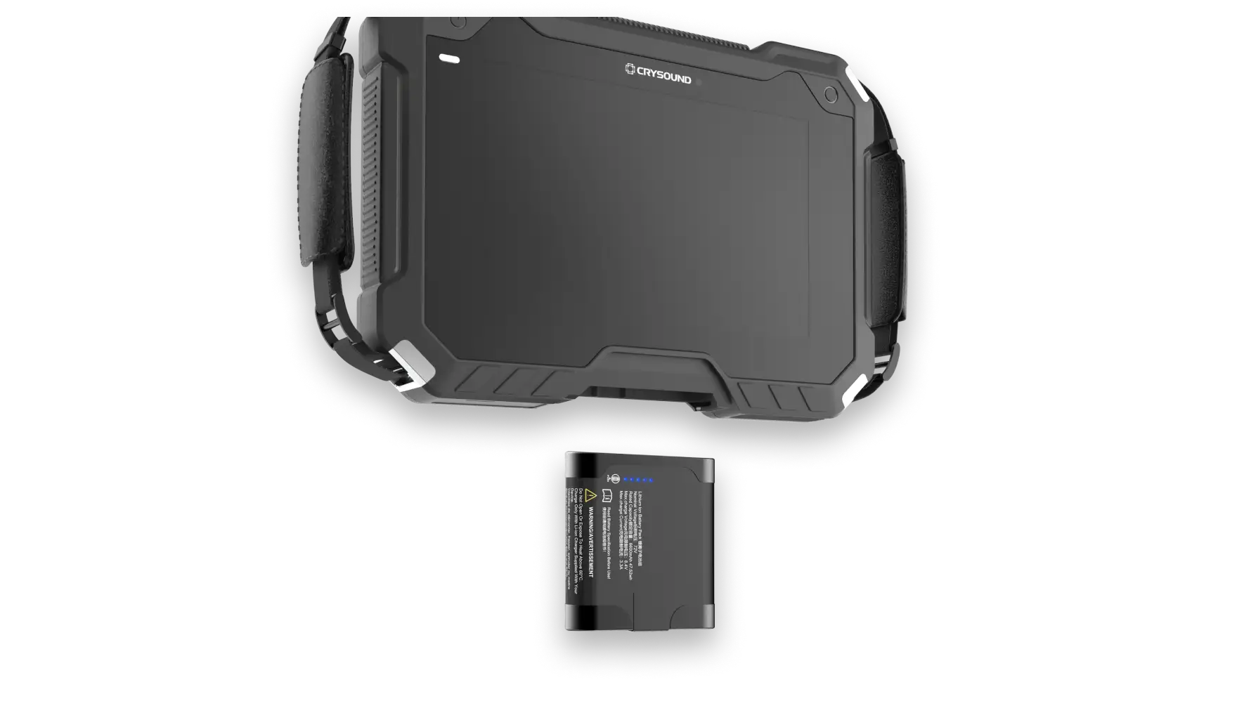 Up to 10 Hours of Operation with Replaceable Battery