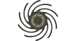 SonoCam Pi acoustic camera customizable and replaceable microphone array with modular spiral arms.