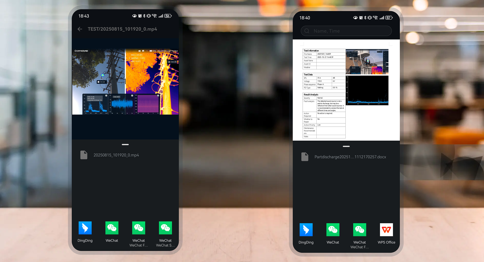 Download Results and Share