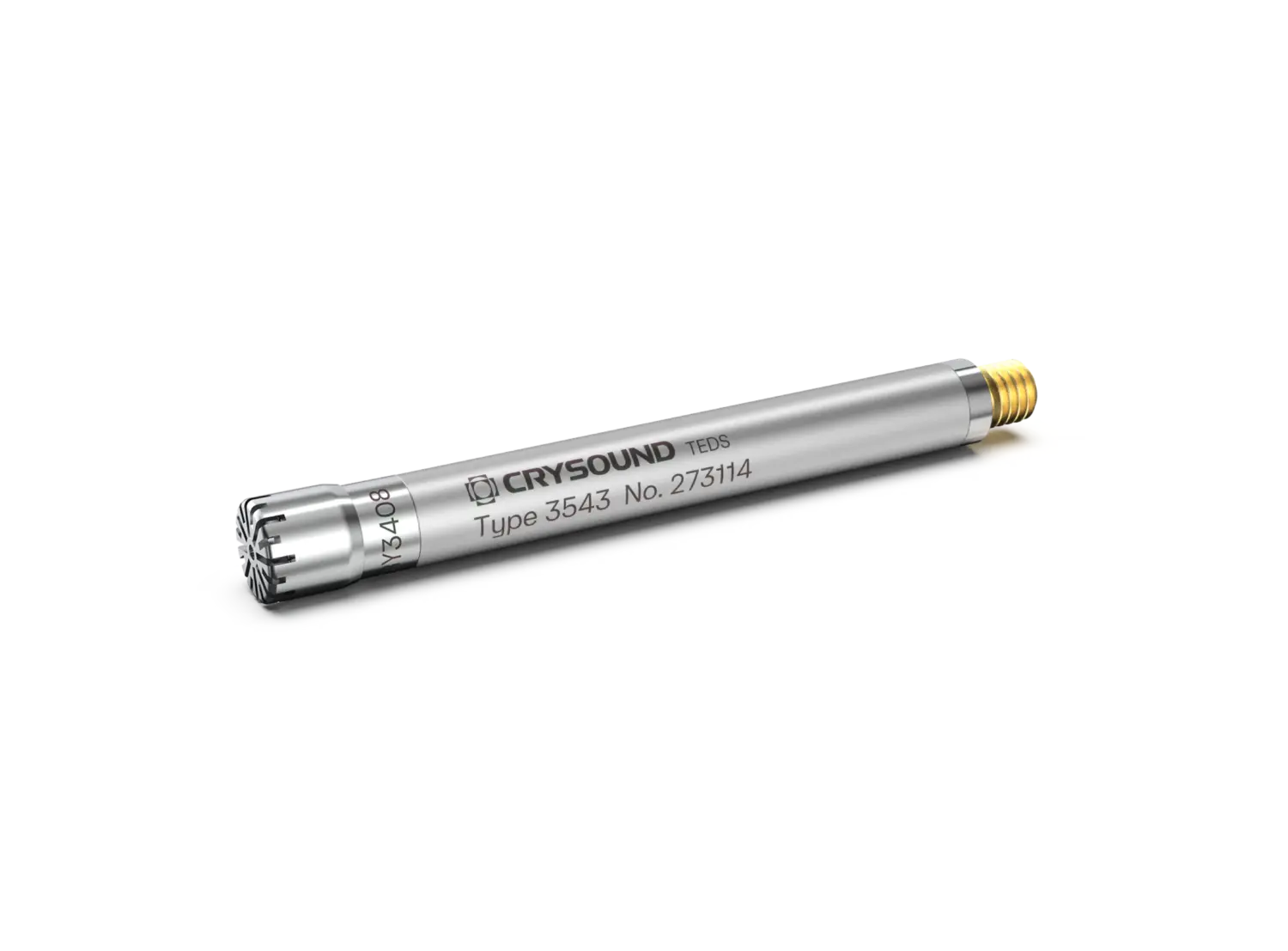 CRY3408-S01 Pressure-field Prepolarized High-level Microphone Set, 1/4", 0.14mV/Pa