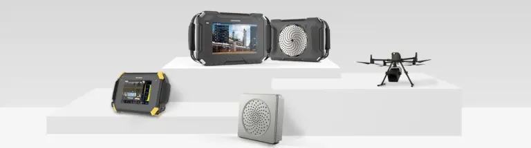 Acoustic camera line up