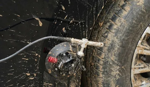 CRY3213 NVH measurement microphone reliable operation in muddy water conditions