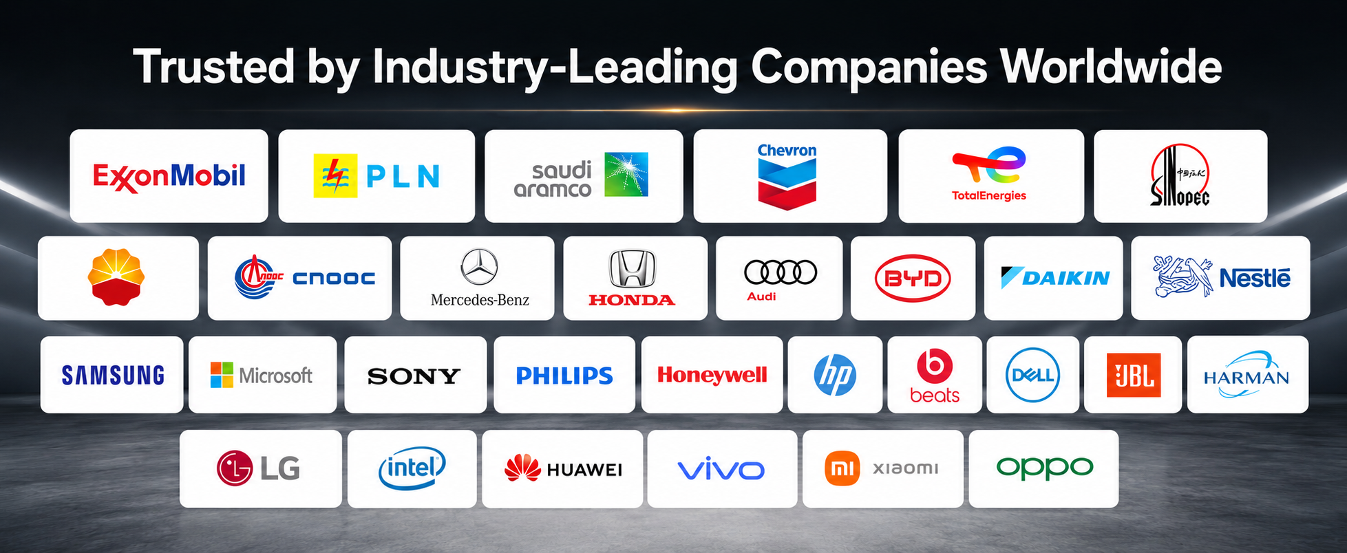 Industry-leading companies worldwide use CRYSOUND sound and noise measurement equipment