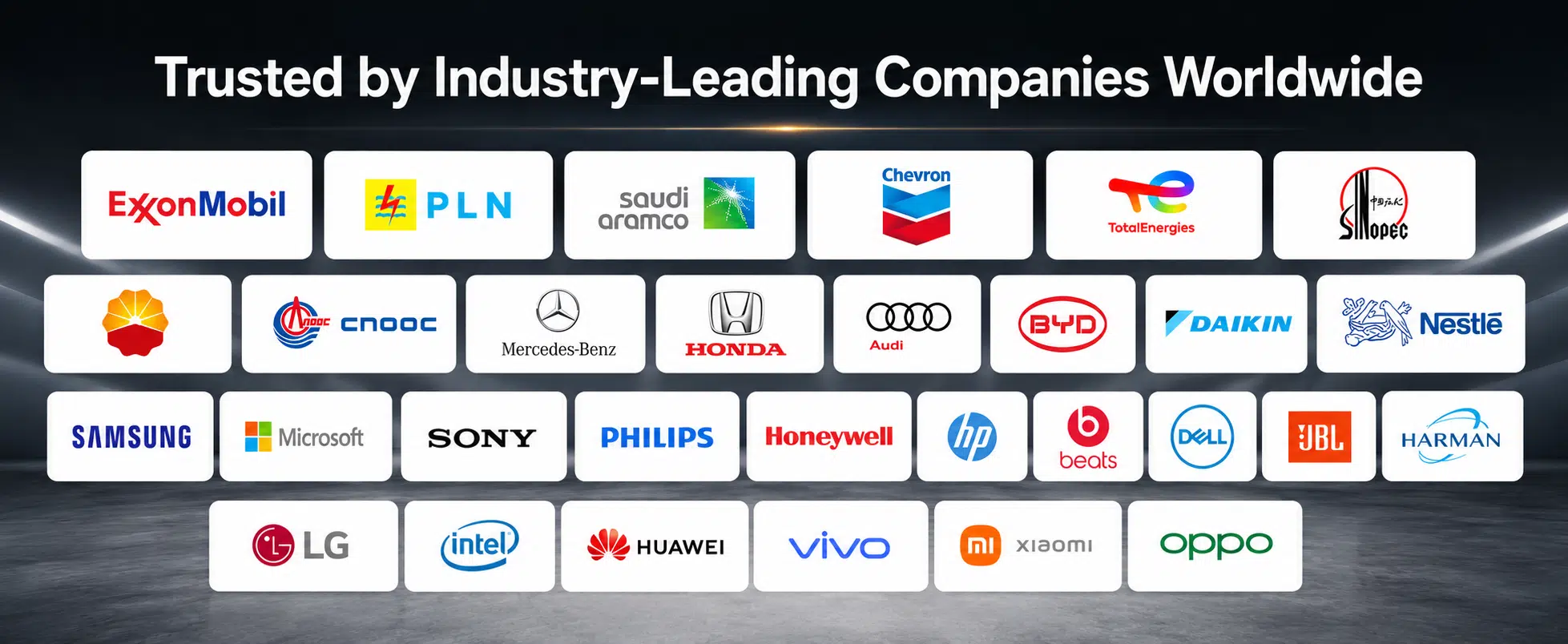 Industry-leading companies worldwide use CRYSOUND sound and noise measurement equipment