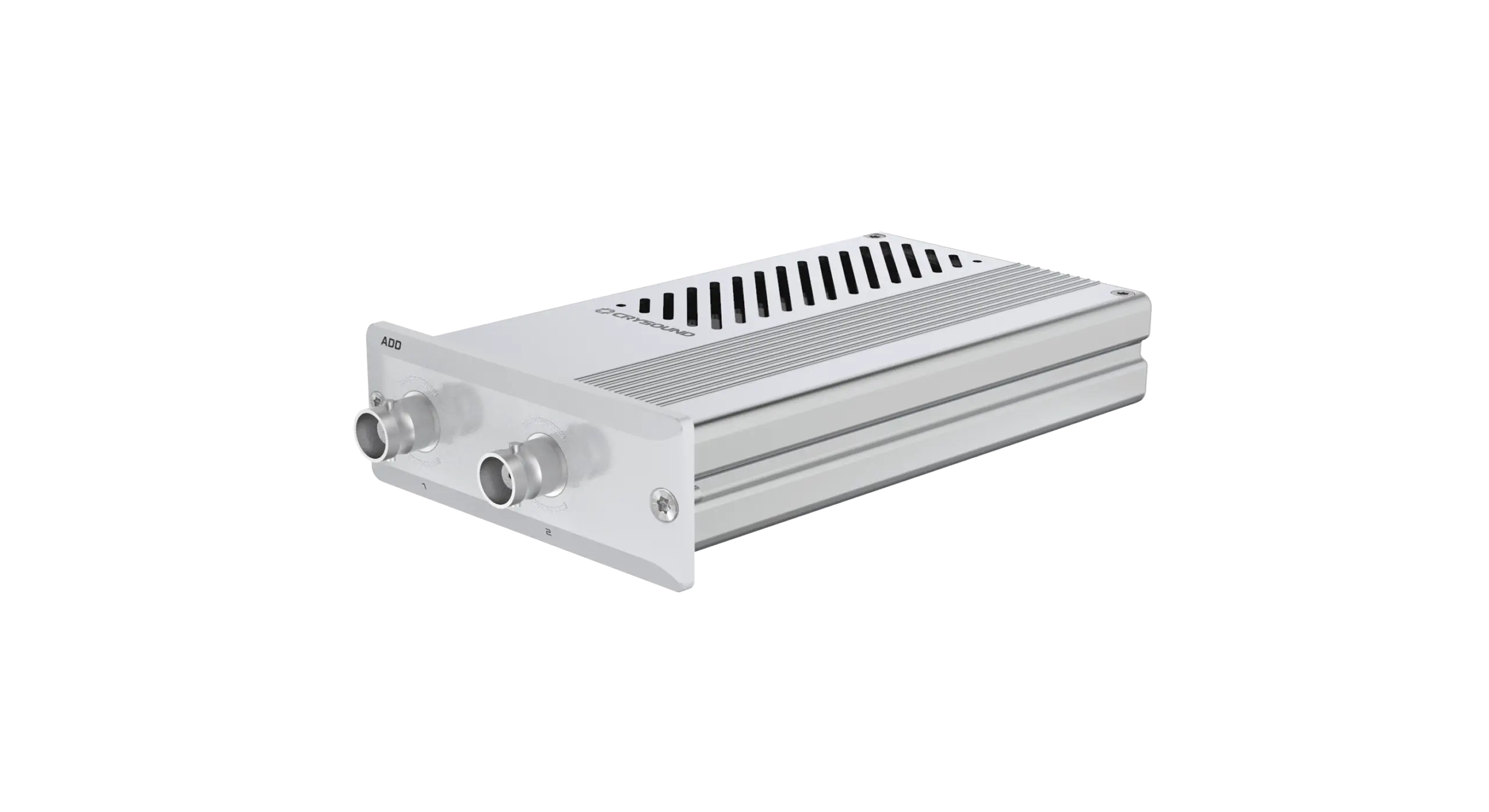 The CRY5085 ADD analog output module is a professional test device designed for high-quality acoustic excitation and precision signal generation.
