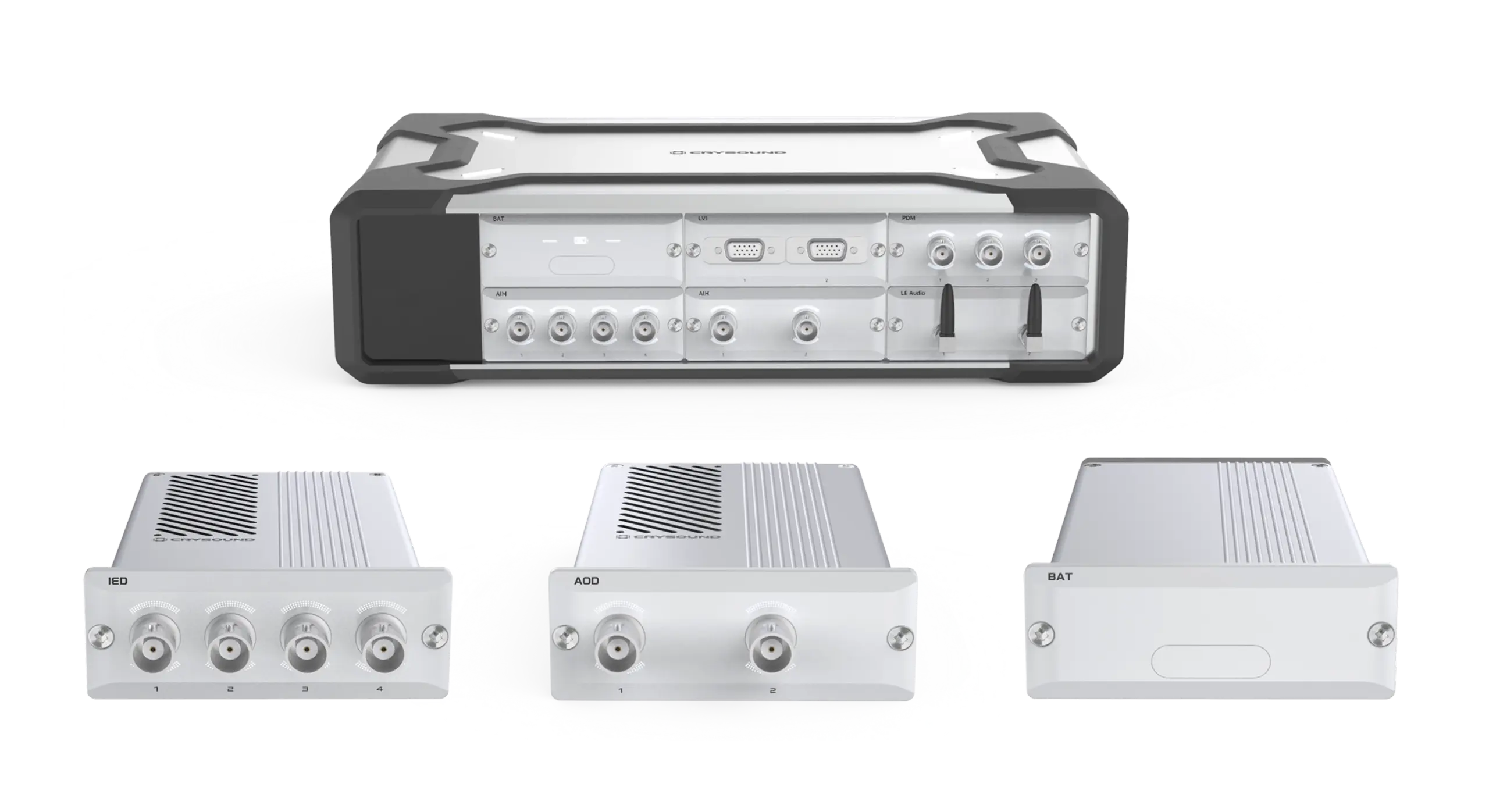 SonoDAQ is a modular DAQ system designed for acoustic and vibration testing