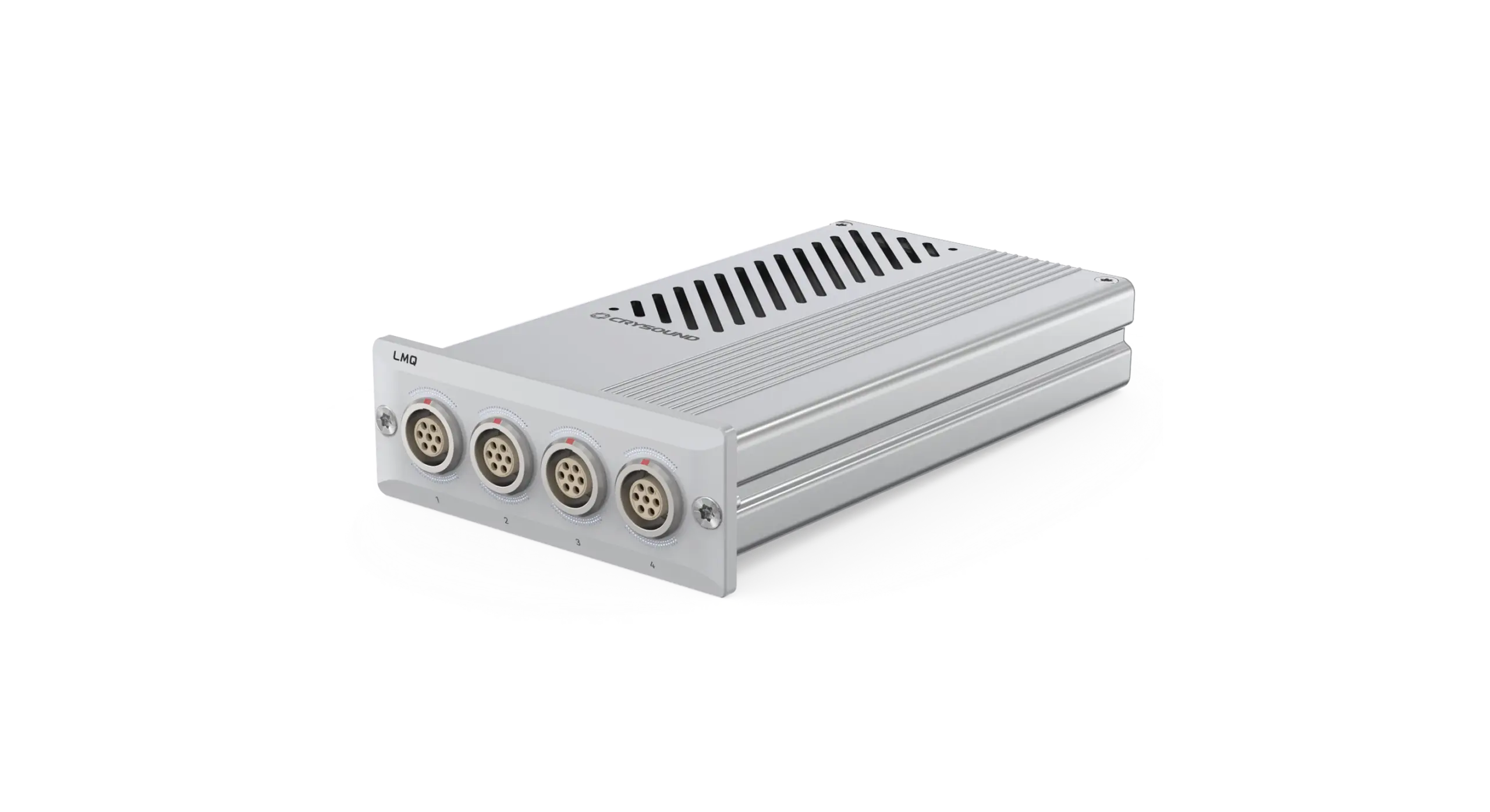The CRY5014 LMQ is a 4-channel universal input module designed for high-end NVH, acoustic, and structural vibration testing