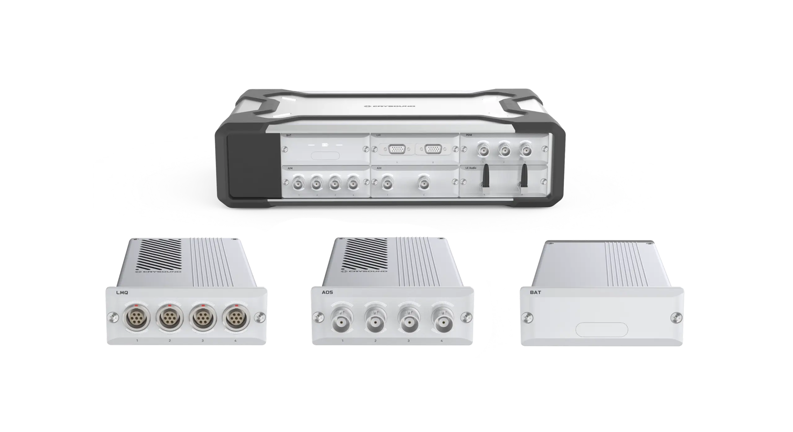 SonoDAQ is a modular DAQ system designed for acoustic and vibration testing