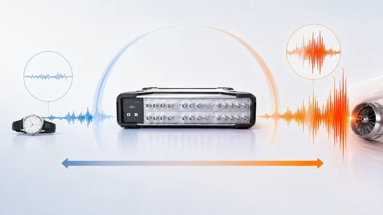 Wideband Acquisition with High Dynamic Range