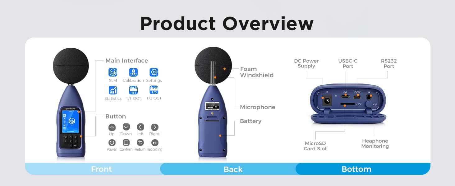 cry2832-2-lite-sound-level-meter-product-overview