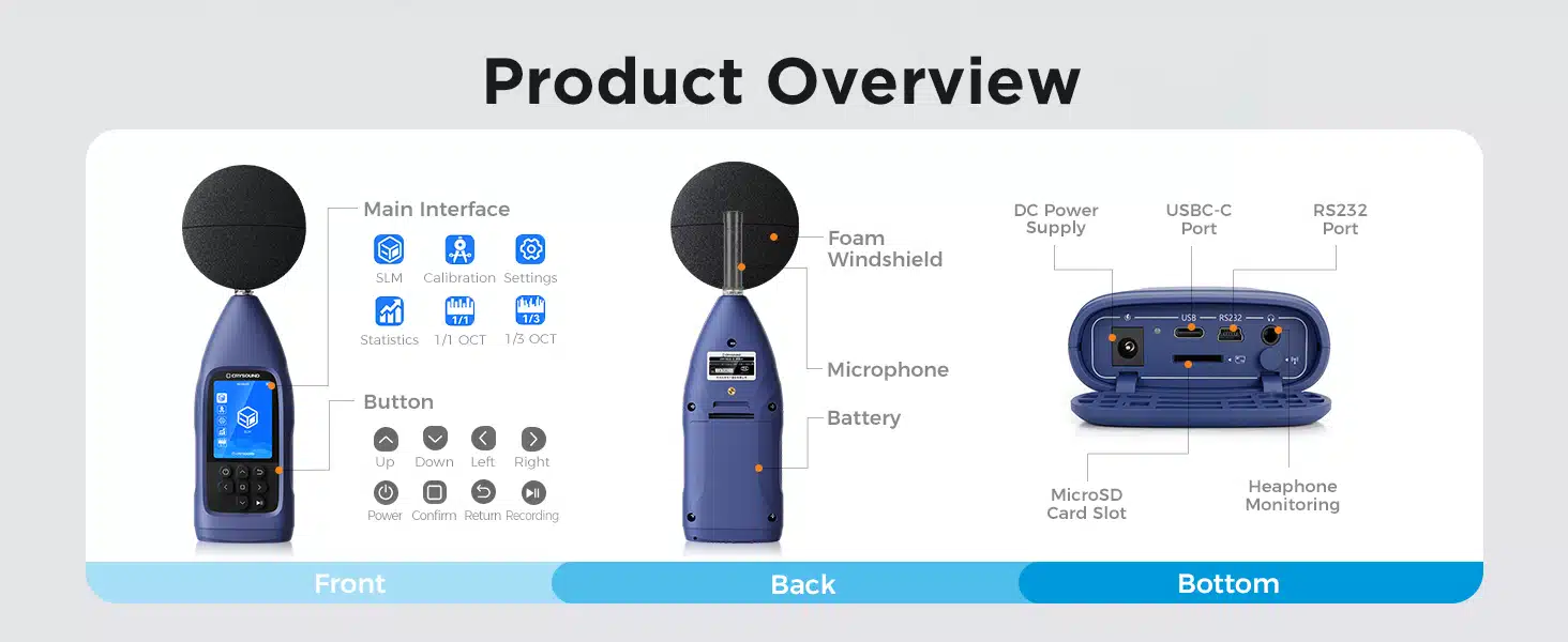 cry2832-2-lite-sound-level-meter-product-overview