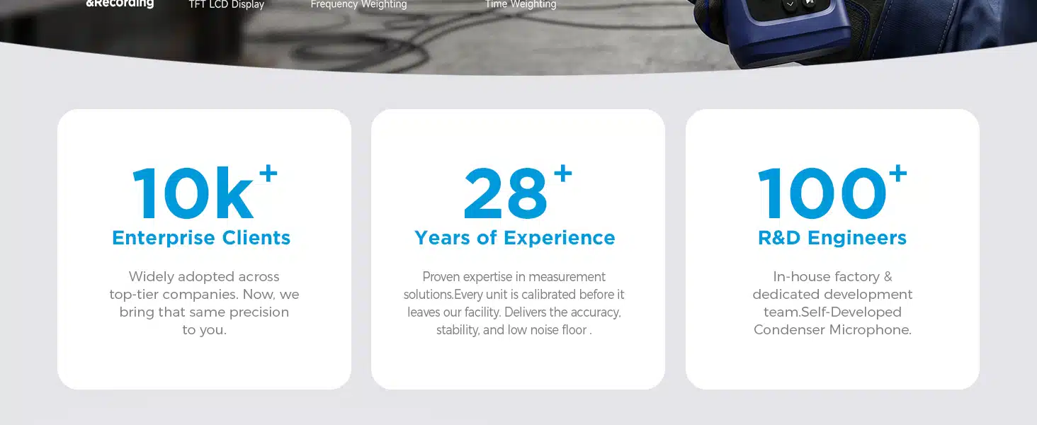 crysound-professional-acoustic-measurement-company-experience