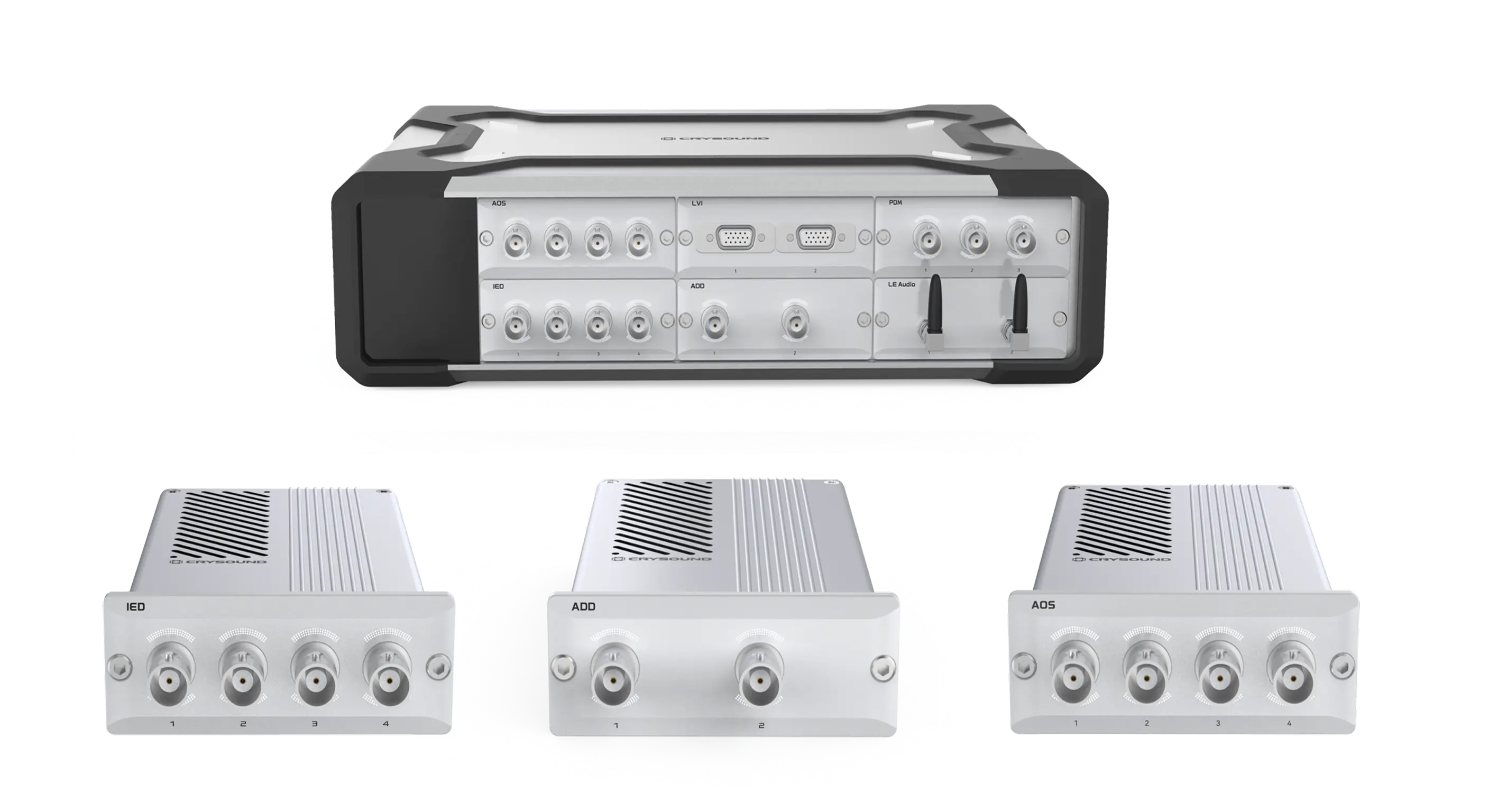 SonoDAQ LT est un châssis principal léger et modulaire d’acquisition de données au sein de la plate-forme SonoDAQ