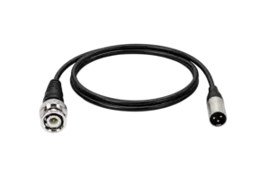 BNC Male to XLR Male Audio Cable – 0.8 m – Ø4 mm – BL5010