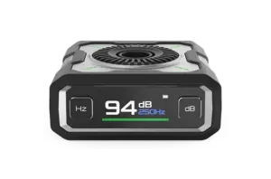 The CRY3018 is a portable Class 1 acoustic calibrator designed for high-precision calibration and verification of sound level meters
