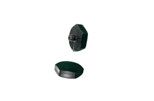 TA0112 Mounting Base, Ø18 × 5 mm, M5 × 4 mm Male Thread, Anodized Aluminum, Insulated, Installation Torque ≤3 N·m, General-Purpose Type.