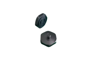 TA0113 Mounting Base, Ø25.2 × 5 mm, 1/4-28 × 5 mm Male Thread, Anodized Aluminum, Insulated, Installation Torque ≤5 N·m, Industrial Type.